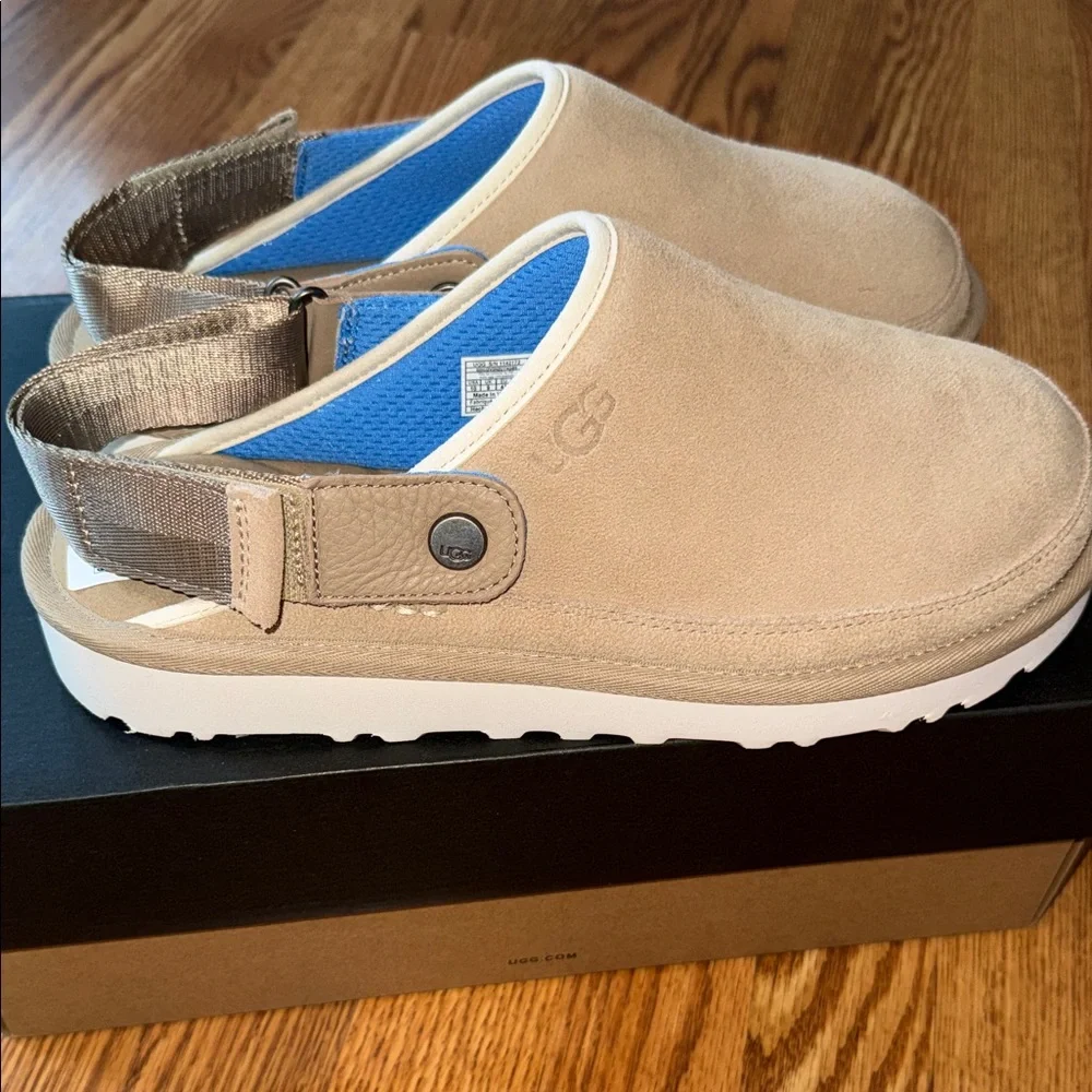UGG Men Goldencoast Clog with Strap 10 Brand New